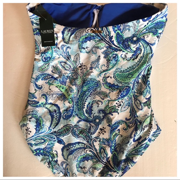 🌸🌸SUPER SALE 🌸🌸 RALPH LAUREN So Slimming Swimsuit Size 16 - Picture 3 of 8